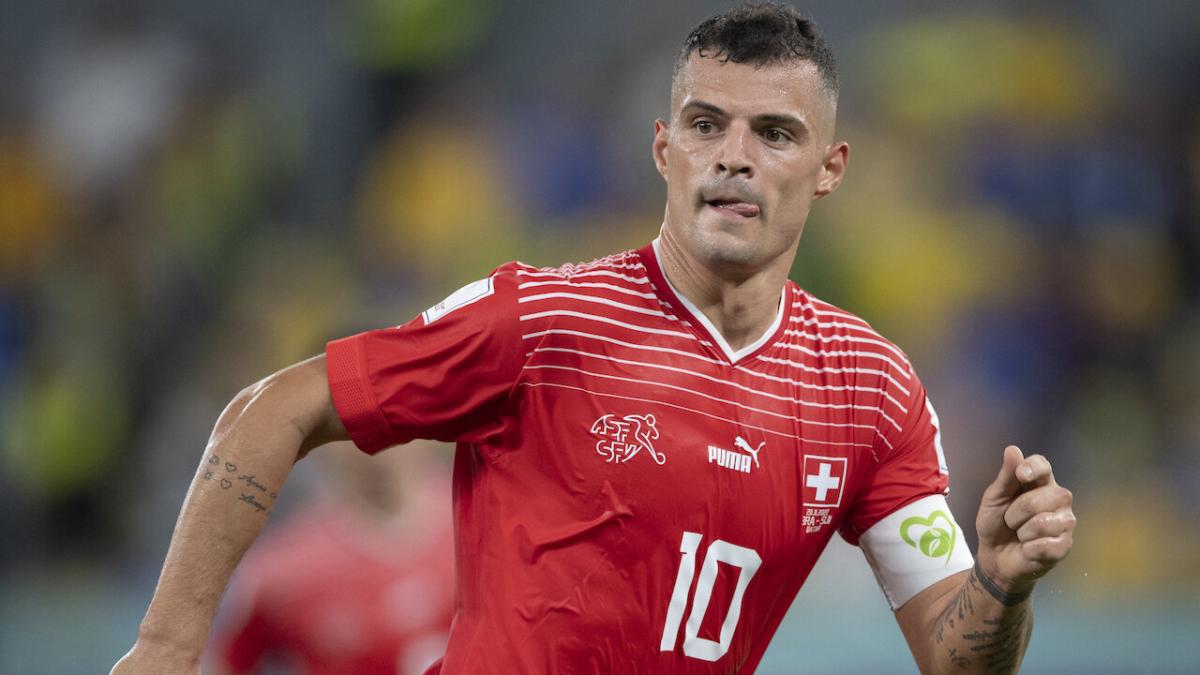 Switzerland captain Granit Xhaka